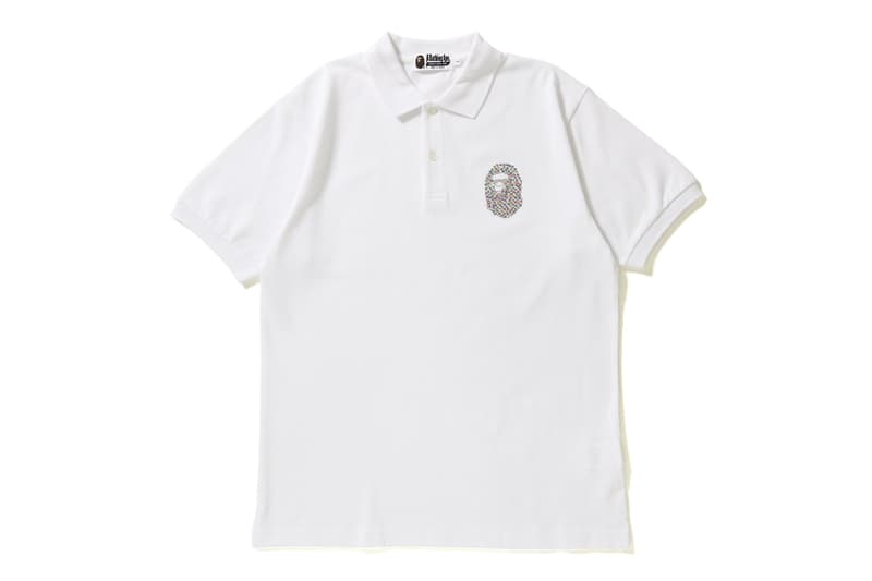 A BATHING APE®「APE HEAD」鑲鑽 Polo 衫系列上架