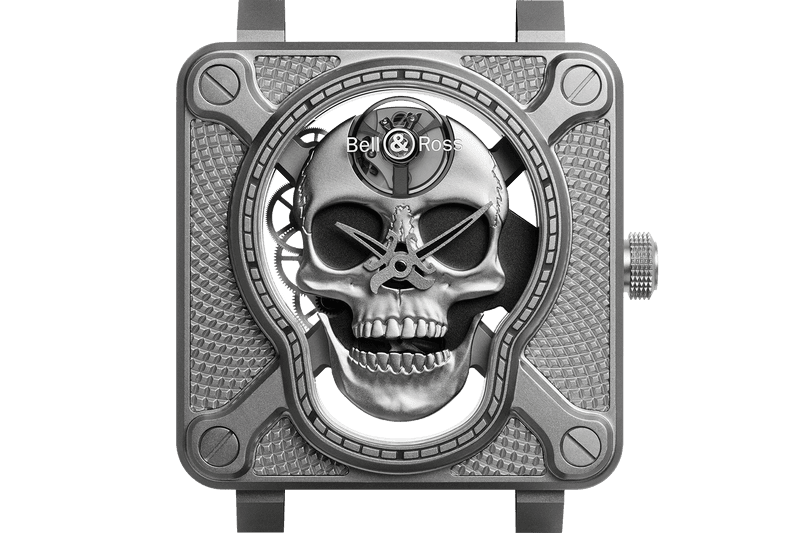 黑魂死神之延續－Bell & Ross 推出 BR01 Laughing Skull 限量腕錶