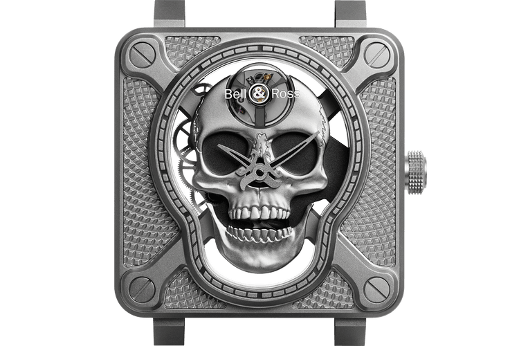 黑魂死神之延續-Bell & Ross 推出 BR 01 Laughing Skull 限量腕錶