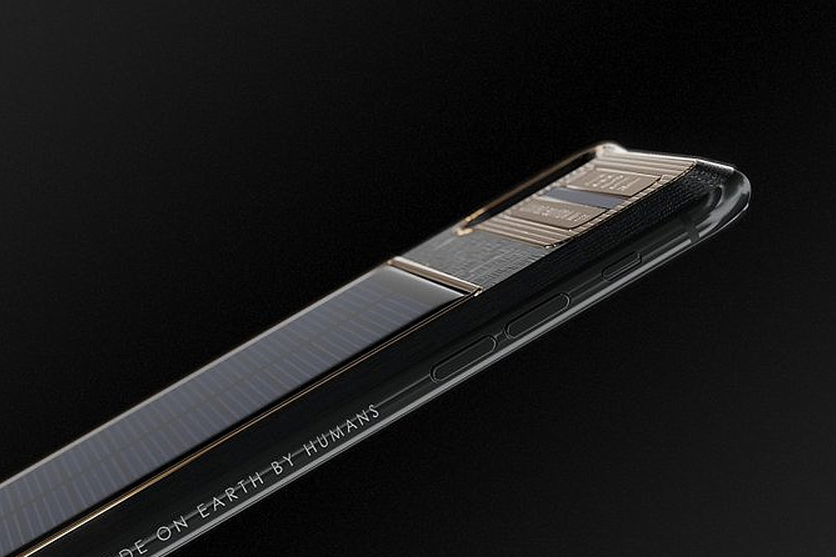 「Tesla」客製化 iPhone X－以太陽能再生無限能源