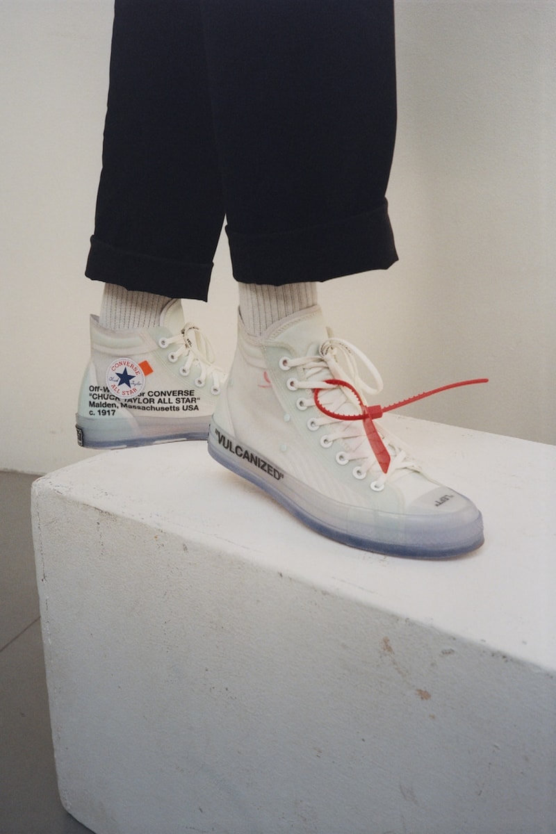 Converse x Virgil Abloh Chuck 70 聯乘鞋款完整發售情報