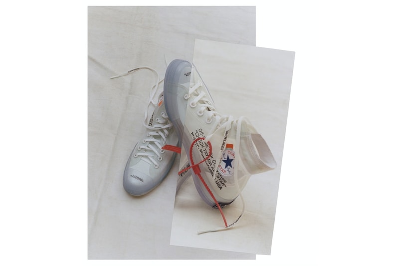 Converse x Virgil Abloh Chuck 70 聯乘鞋款完整發售情報