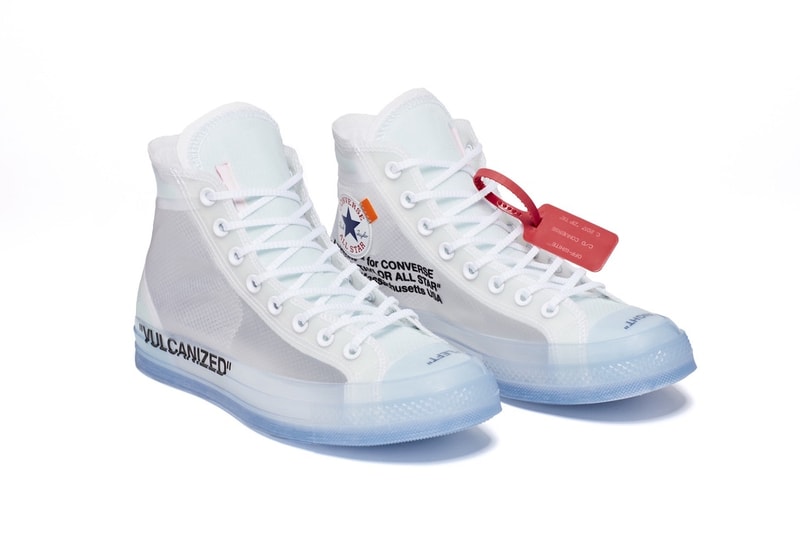 Converse x Virgil Abloh Chuck 70 聯乘鞋款完整發售情報