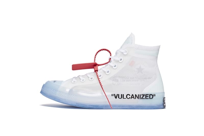 Converse x Virgil Abloh Chuck 70 聯乘鞋款完整發售情報