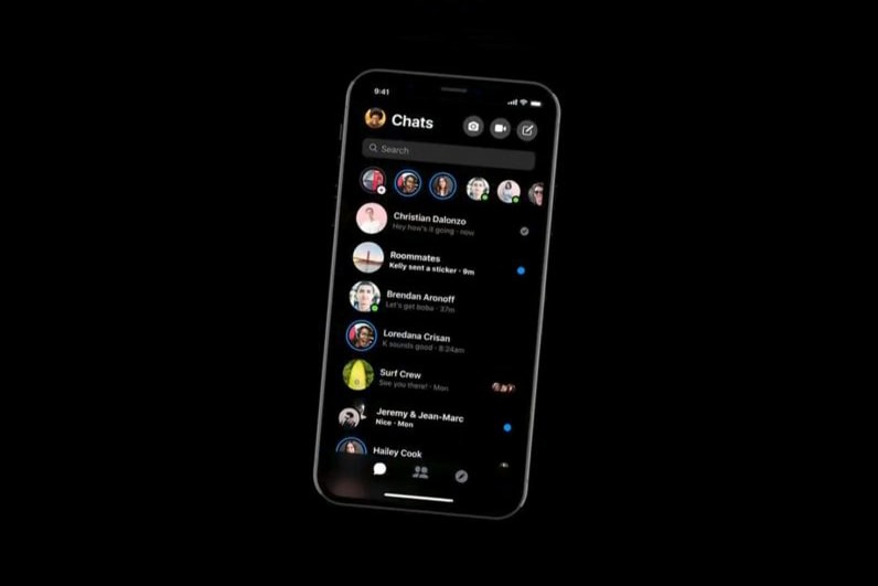 全新設計－Facebook Messenger 即將更新換來「Dark Mode」介面