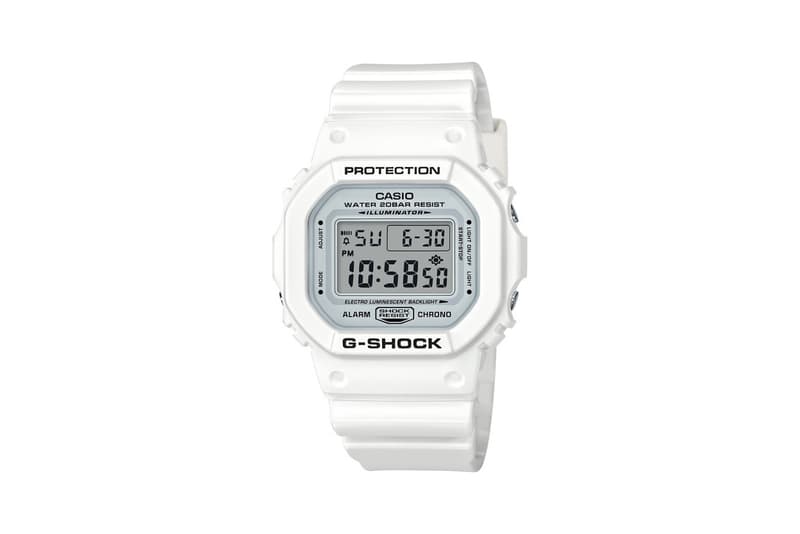 G-SHOCK 2018 春夏推出「MARIN WHITE」腕錶系列