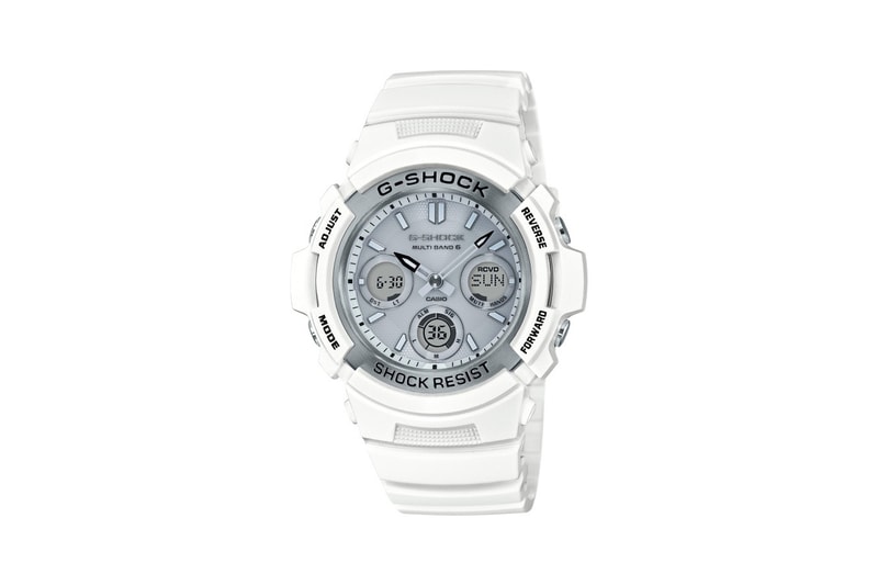 G-SHOCK 2018 春夏推出「MARIN WHITE」腕錶系列