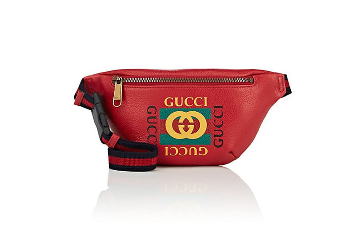 Gucci 全新皮革 Waist Bag 系列正式上架