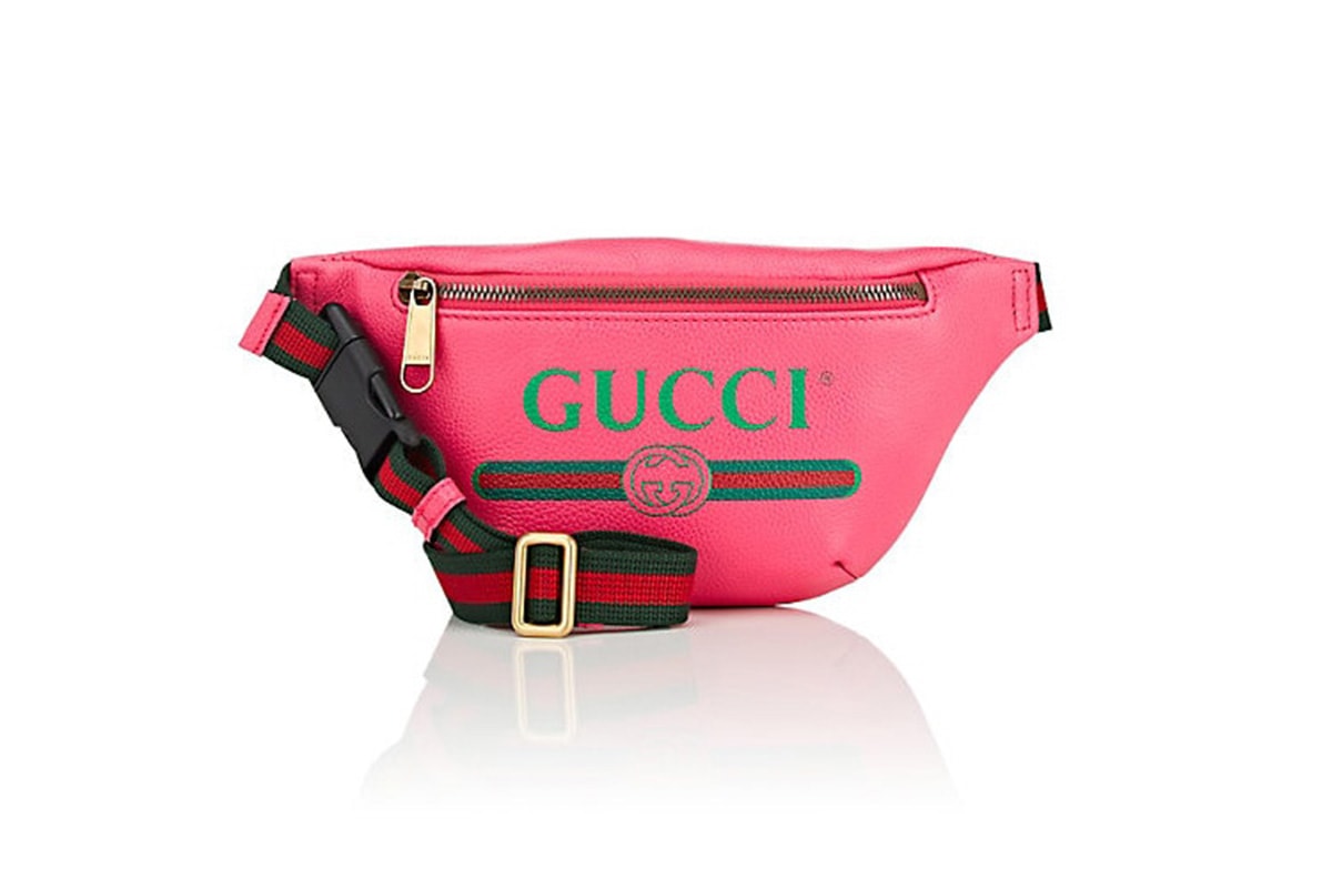 Gucci 全新皮革 Waist Bag 系列正式上架