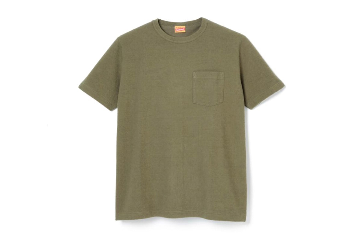 王道無地 T-Shirt 品牌－Healthknit 日製軍規 Pocket Tee 香港全面上架