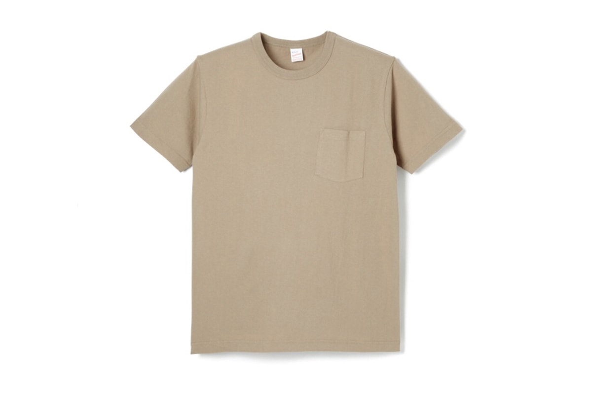 王道無地 T-Shirt 品牌－Healthknit 日製軍規 Pocket Tee 香港全面上架