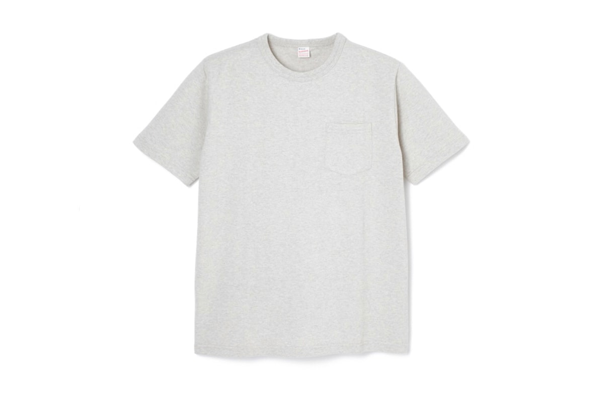 王道無地 T-Shirt 品牌－Healthknit 日製軍規 Pocket Tee 香港全面上架