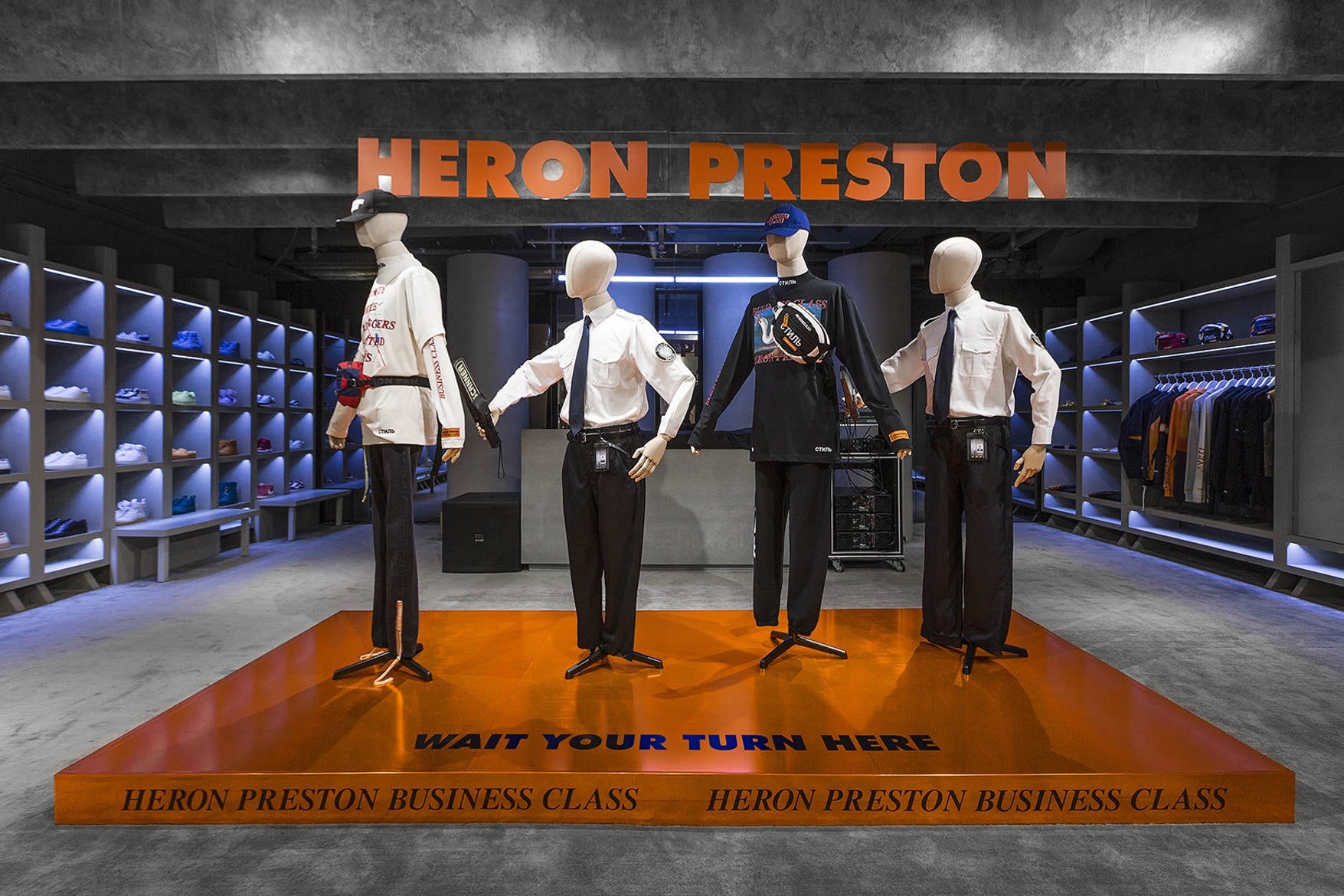 走進 Heron Preston 與 HBX 打造之期間限定店及開幕派對