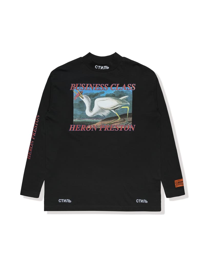 Heron Preston 將推出 HBX 限定服飾系列「Business Class」