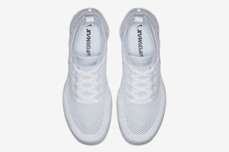 Nike Air VaporMax 2.0「Triple White」配色正式上架