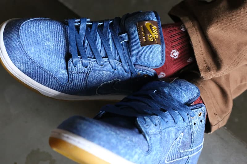 近賞 Nike SB Air Force 2 及 Dunk Low「Rivals」丹寧別注系列