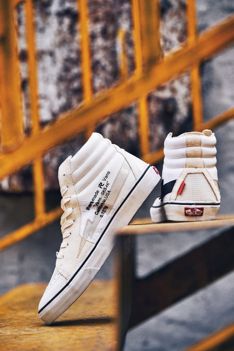 The Remade 打造 Vans Sk8-Hi「Revenge X Storm & Off-White」客製版本