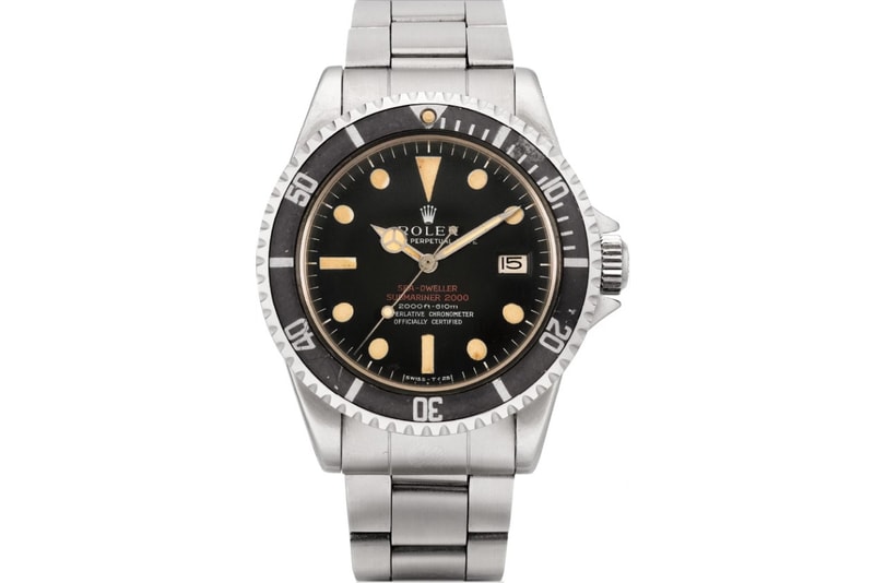 Rolex 激罕無排氦氣閥設計之雙紅 Sea-Dweller 快將舉行拍賣