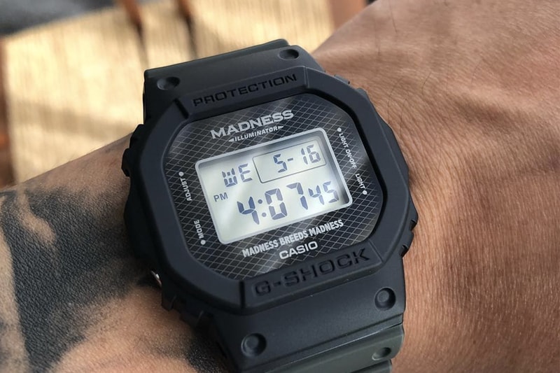 余文樂搶先揭露 MADNESS x G-SHOCK 聯乘腕錶