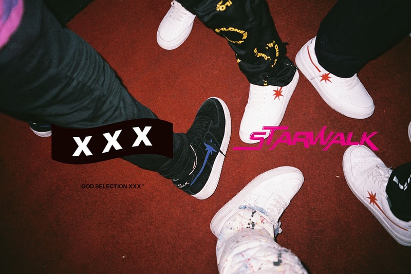 Starwalk 與 God Selection XXX 聯乘推出別注鞋款