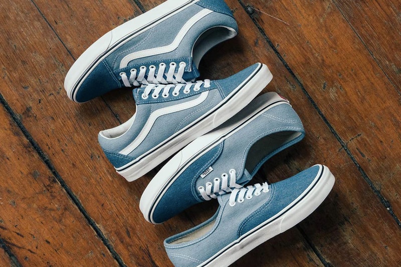 丹寧二重奏－Vans 推出丹寧布料 2-Tone 鞋款