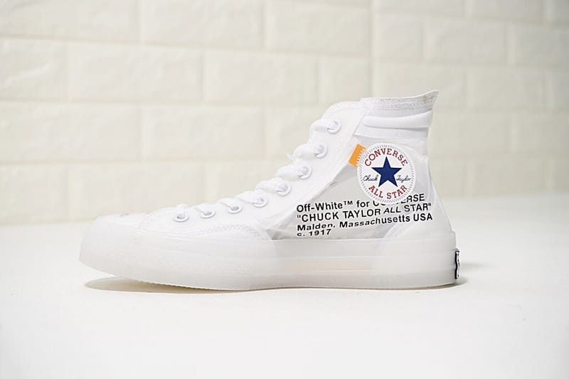 UPDATE: 網絡流傳的 Converse x Virgil Abloh Chuck 70 白色版並非官方配色