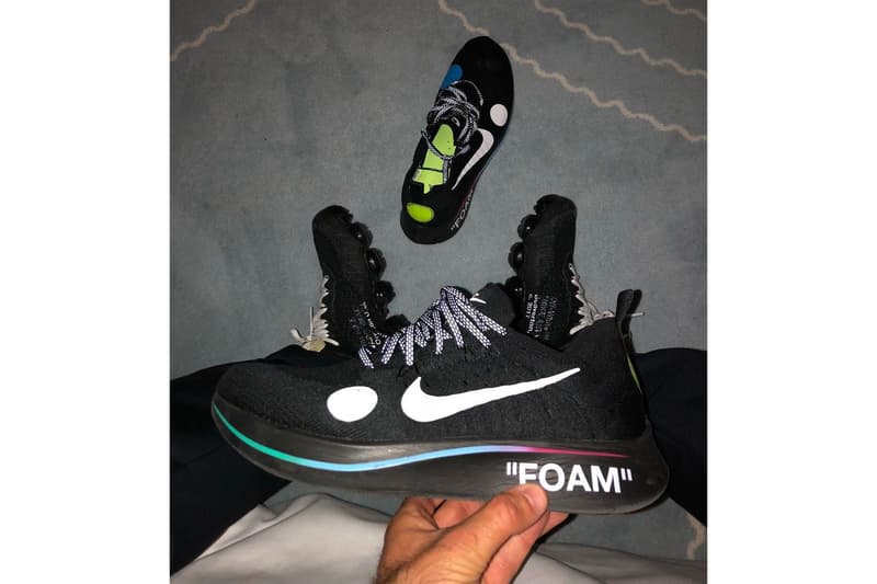 Off-White x Nike Zoom Fly Mercurial Flyknit 聯乘新色鞋款亮相！？