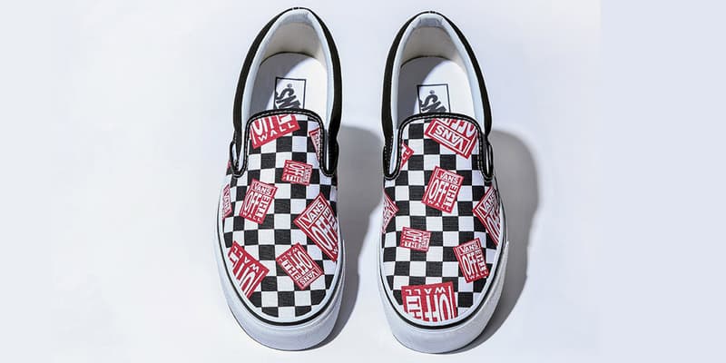 BILLY'S 獨佔 Vans Slip-On 全新「Off The Wall Check」配色