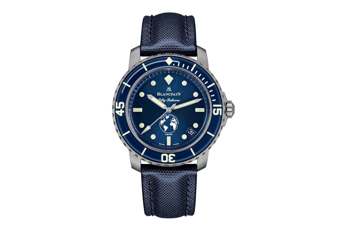 史上首枚潛水錶－BLANCPAIN Fifty Fathoms 第三代「心繫海洋」潛水手錶