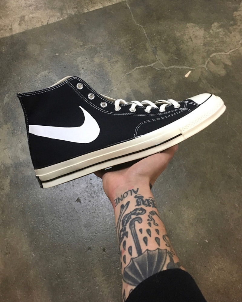 LeBron James 親自著用 Chinatown Market 客製 Nike x Converse Chuck 70 鞋款