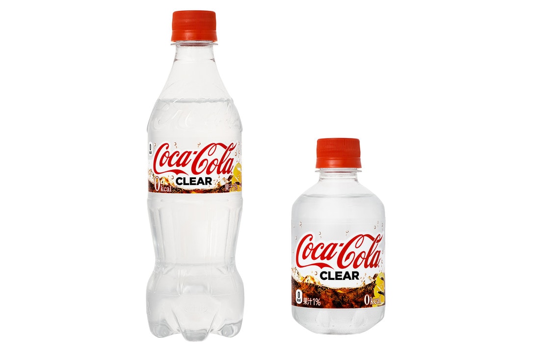 日本將推出檸檬味的「Coca-Cola Clear」