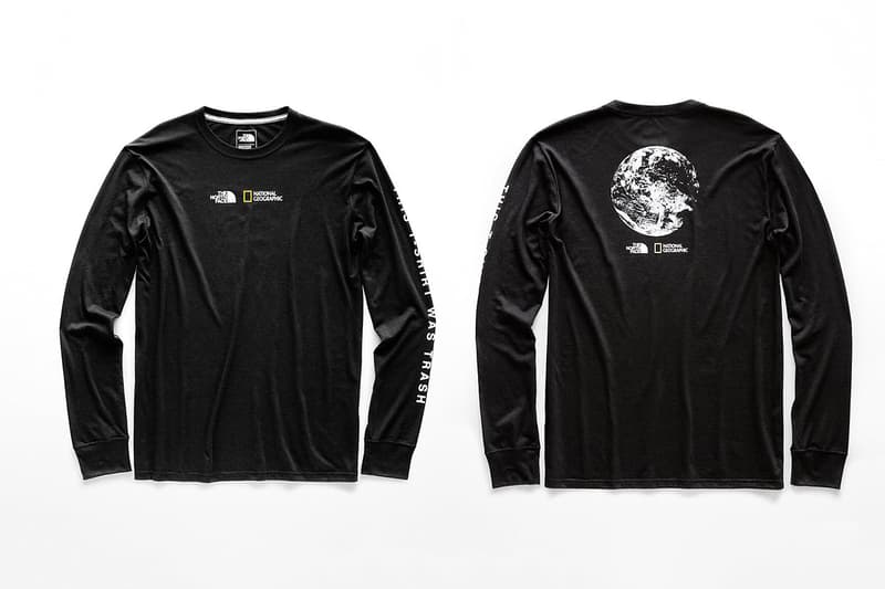 The North Face x National Geographic 攜手打造膠樽回收 T-Shirt 環保系列
