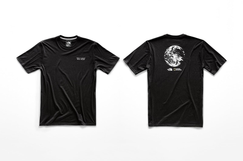 The North Face x National Geographic 攜手打造膠樽回收 T-Shirt 環保系列