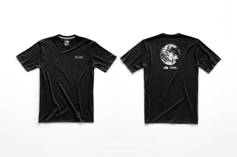 The North Face x National Geographic 攜手打造膠樽回收 T-Shirt 環保系列