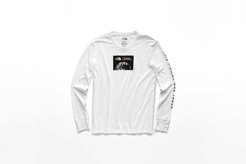 The North Face x National Geographic 攜手打造膠樽回收 T-Shirt 環保系列