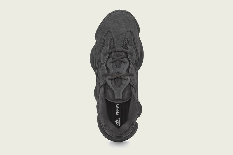 adidas + KANYE WEST YEEZY 500「Utility Black」配色港台抽籤渠道釋出