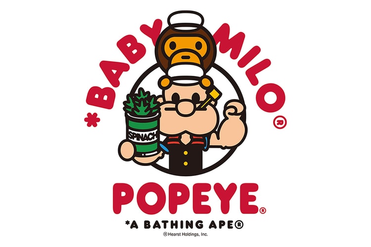 A BATHING APE® 聯乘 POPEYE® 攜手服飾系列