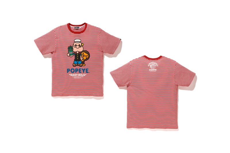 A BATHING APE® 聯乘 POPEYE® 攜手服飾系列