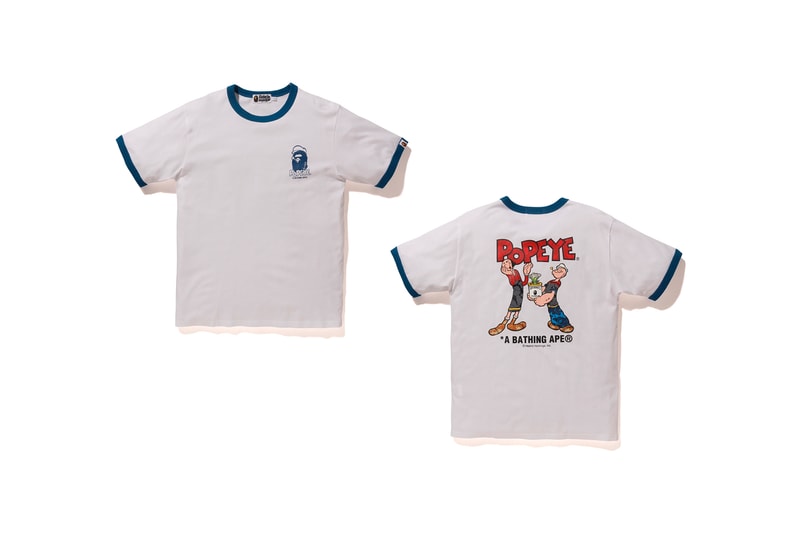 A BATHING APE® 聯乘 POPEYE® 攜手服飾系列