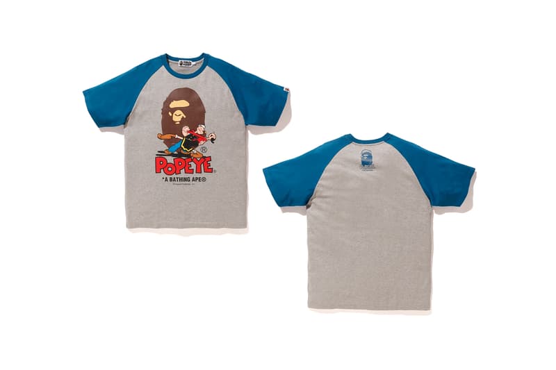 A BATHING APE® 聯乘 POPEYE® 攜手服飾系列