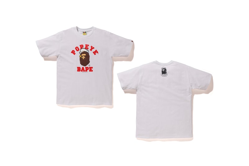 A BATHING APE® 聯乘 POPEYE® 攜手服飾系列