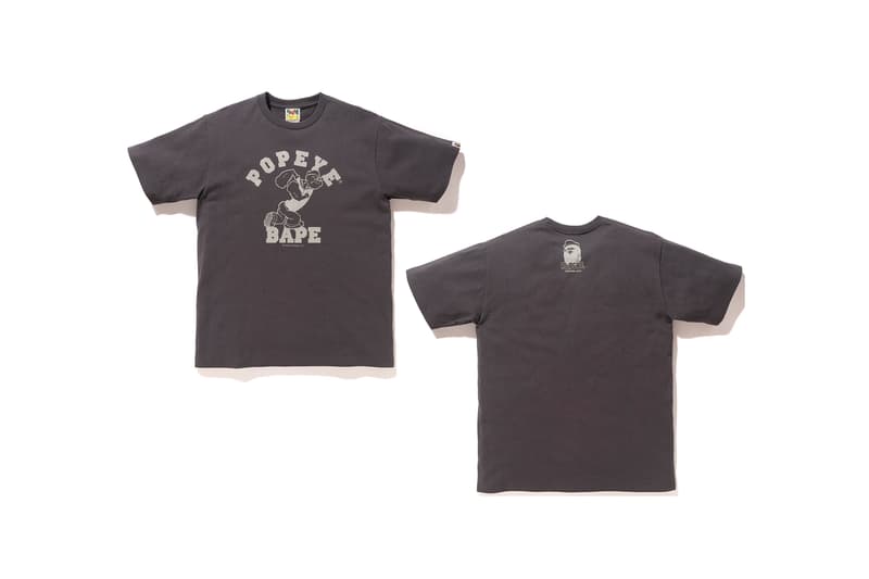 A BATHING APE® 聯乘 POPEYE® 攜手服飾系列