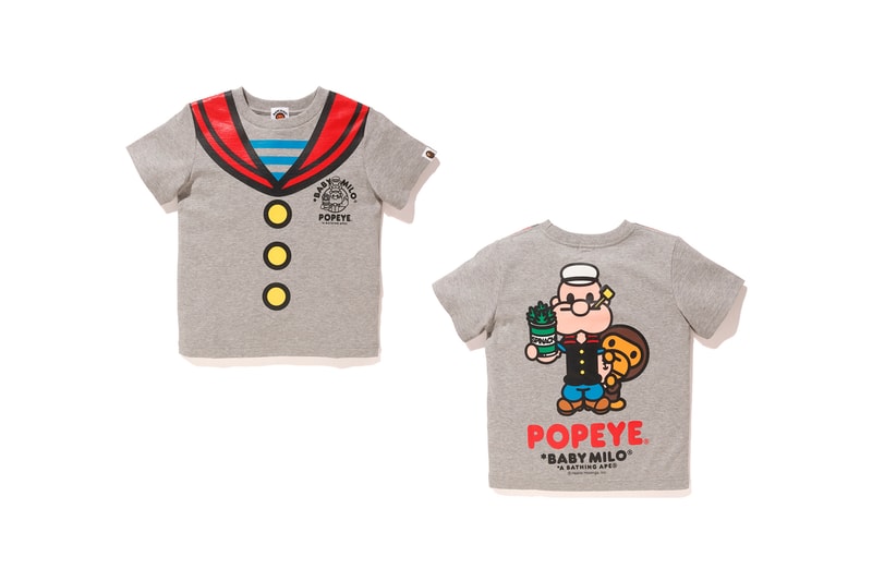 A BATHING APE® 聯乘 POPEYE® 攜手服飾系列