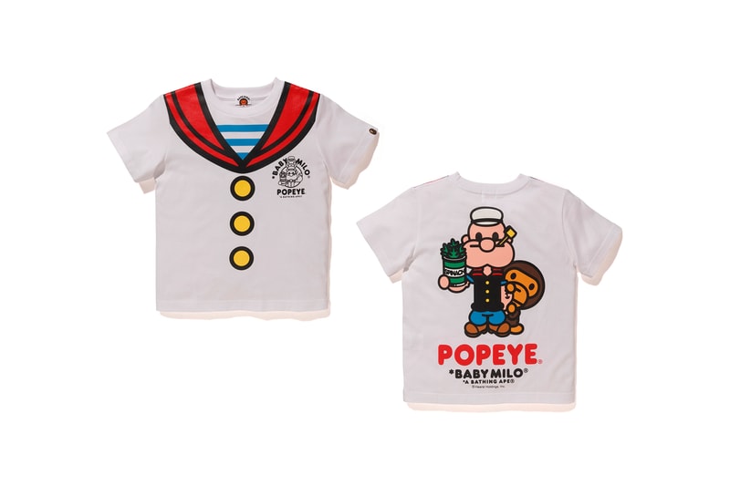 A BATHING APE® 聯乘 POPEYE® 攜手服飾系列
