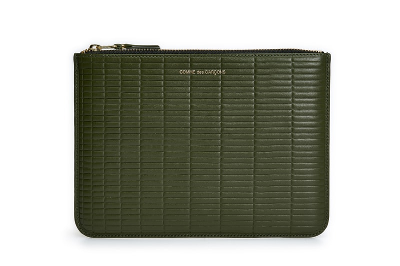 COMME des GARÇONS Wallet 最新 Brick Collection 皮革系列上架