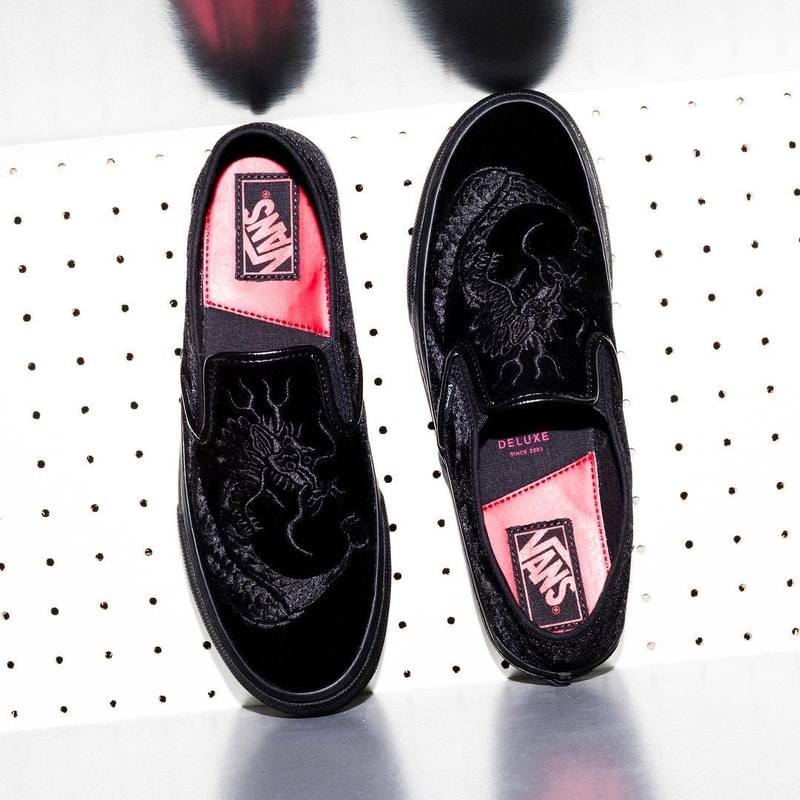日本服裝品牌 DELUXE 與 Vans 推出聯乘 Slip-On