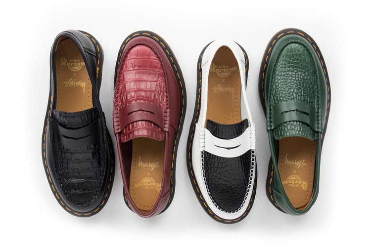STUSSY x Dr.Martens 高端素材注入!
