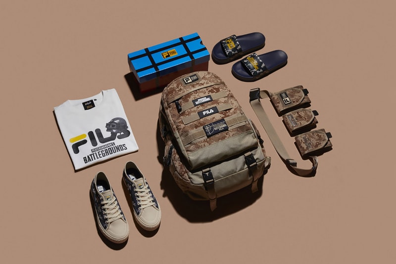 《PUBG》x FILA 2018 跨界聯乘系列正式上架