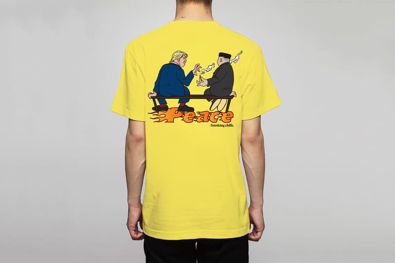 美朝峰會延續!#FR2 推出金正恩與特朗普會面 T-Shirt 單品