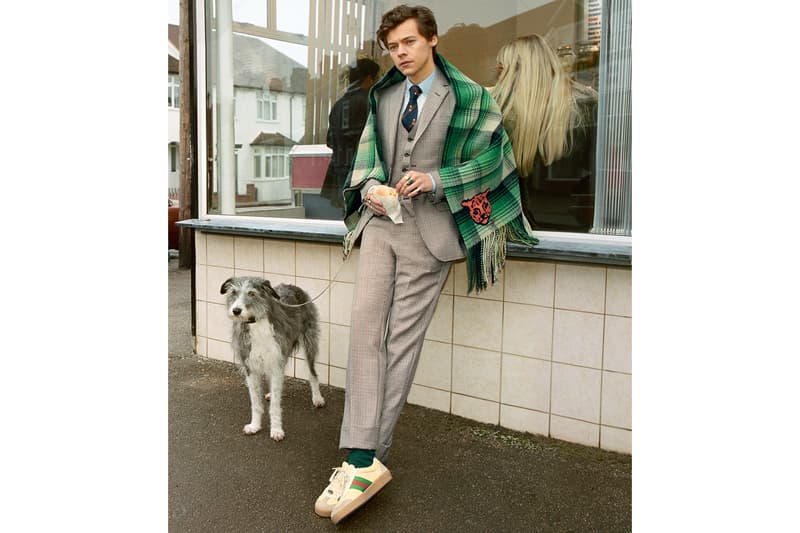 Harry Styles 亮相新一輯 Gucci 正裝系列造型照
